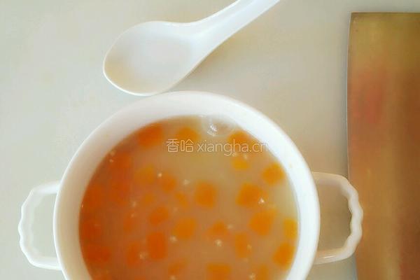 金瓜山药红枣杂米粥的做法图解6
