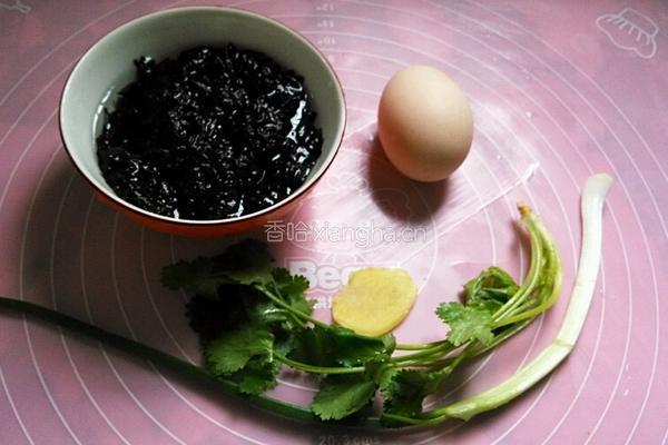 紫菜蛋花汤的做法图解1