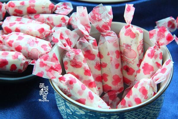 送礼佳品---DIY 手工牛轧糖 的做法图解3