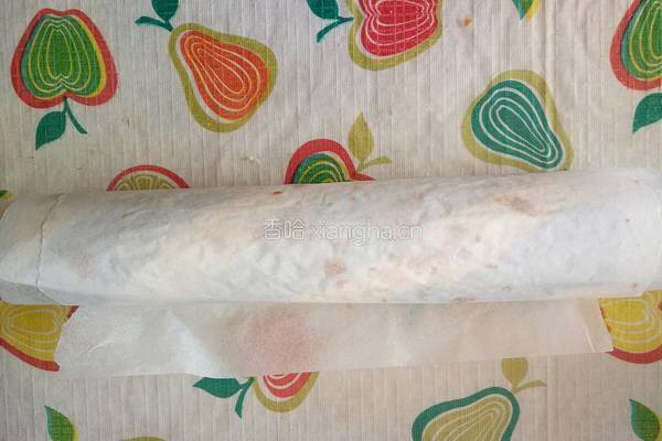 沙拉肉松双色海绵蛋糕卷的做法图解29