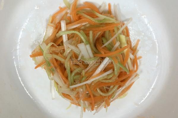 什锦鸡蛋饼的做法图解3