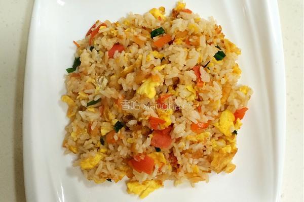 番茄蛋炒饭的做法图解9