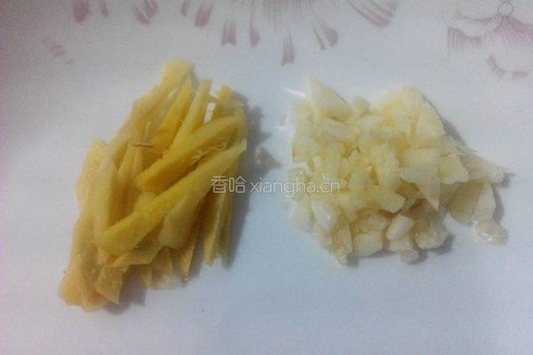 瘦肉炒甜豆的做法图解4