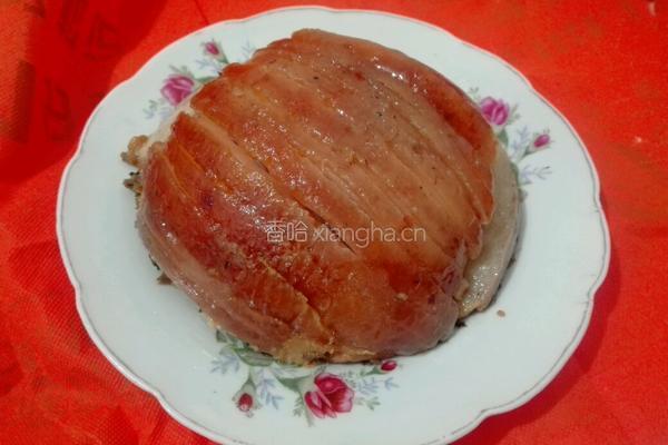 梅菜扣肉的做法图解12