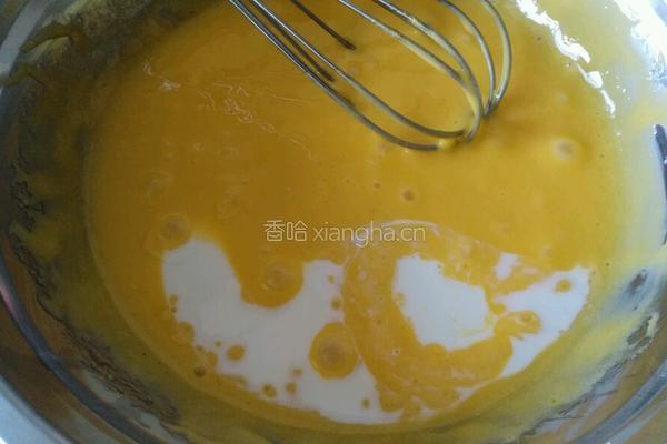 原味戚风蛋糕的做法图解5