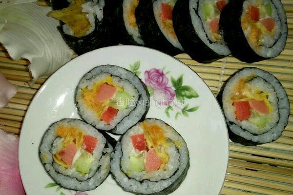 紫菜包饭的做法图解15