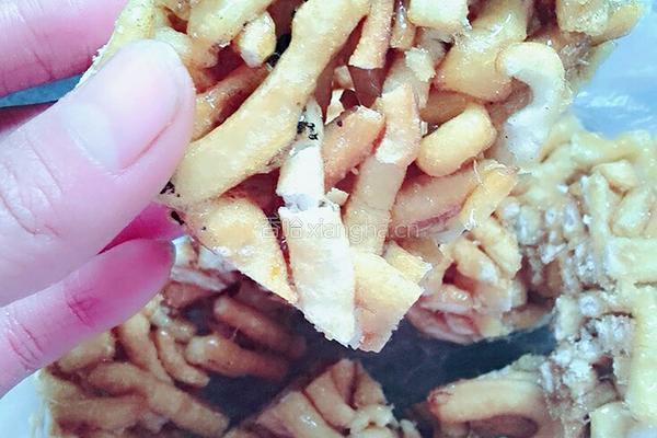 沙琪玛（捏饺子剩下的面）的做法图解7