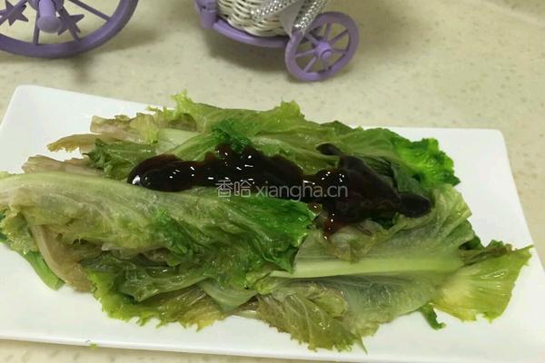 蚝油生菜(财)的做法图解3