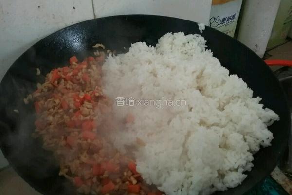 扬州炒饭的做法图解5