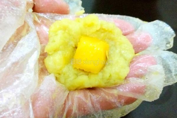 红薯芒果珍珠球的做法图解5