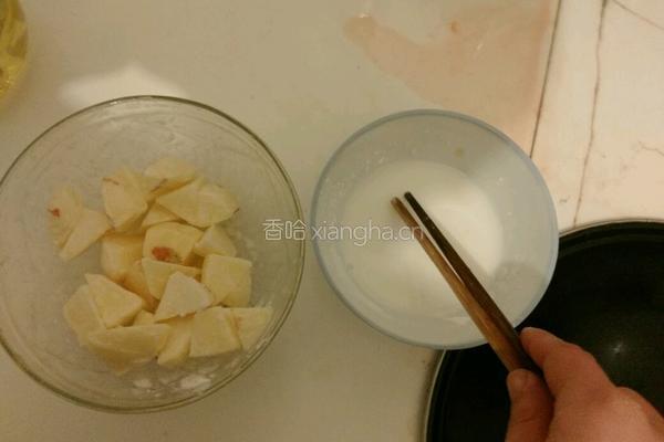 拔丝苹果的做法图解3