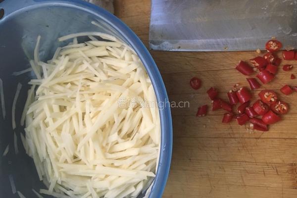 炒土豆丝的做法图解2