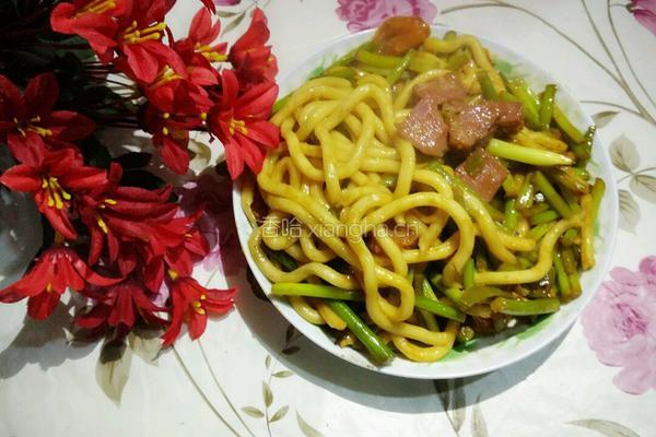 牛肉炒乌冬面的做法图解16