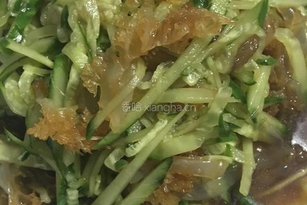 凉拌海蜇头的做法图解4