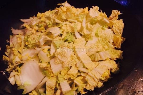 白菜炖豆腐的做法图解6
