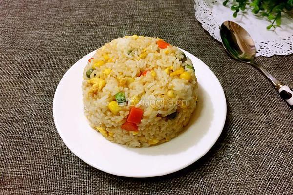 什锦蛋炒饭的做法图解8