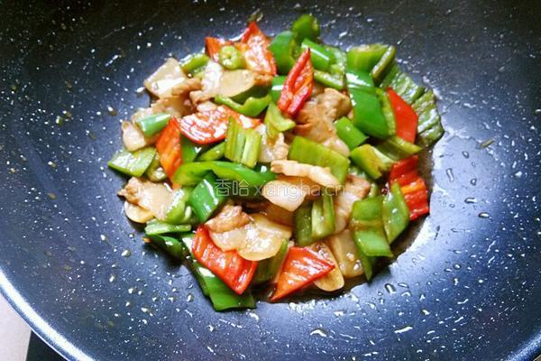 双椒炒肉片的做法图解8