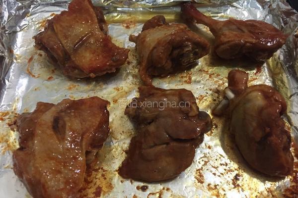 自制烤鸭腿的做法图解8
