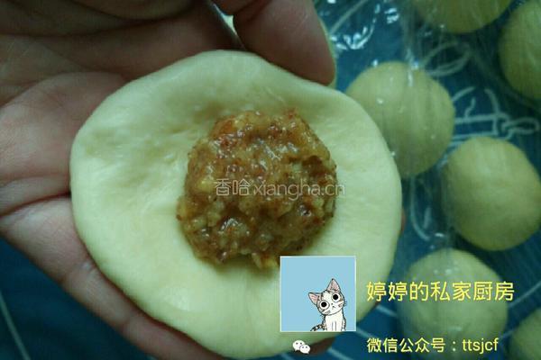 炼乳杏仁奶香小餐包的做法图解13