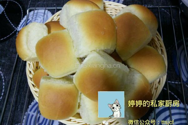 炼乳杏仁奶香小餐包的做法图解22