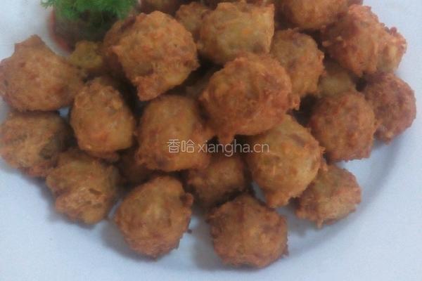 猪肉丸子的做法图解4