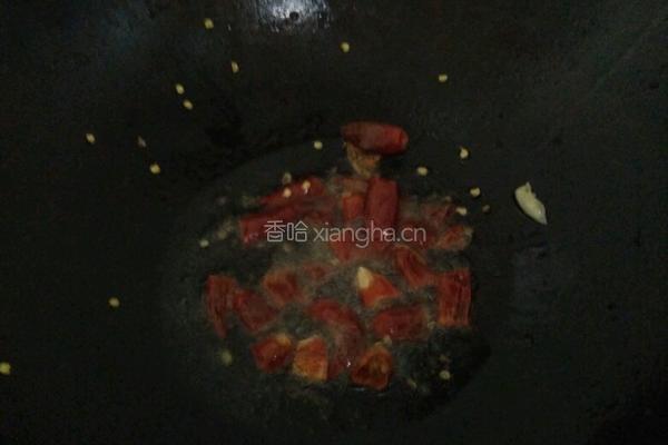 辣炒香菇的做法图解2