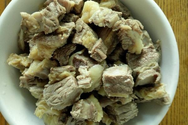 木瓜炖牛肉的做法图解3