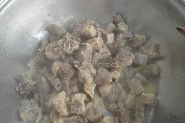 木瓜炖牛肉的做法图解5