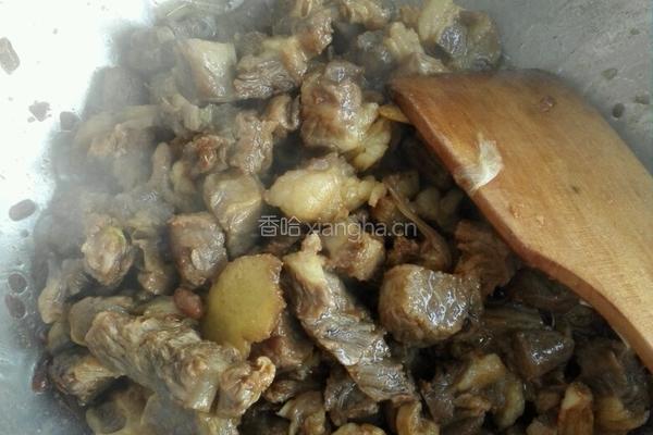 木瓜炖牛肉的做法图解6