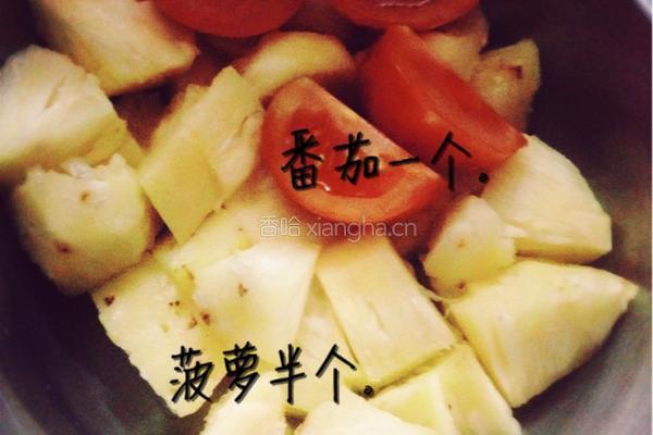 菠萝糖醋排骨。的做法图解4