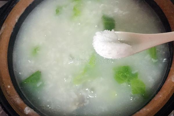 砂锅猪骨粥的做法图解8