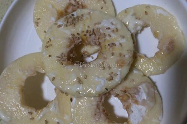 香炸苹果圈的做法图解4