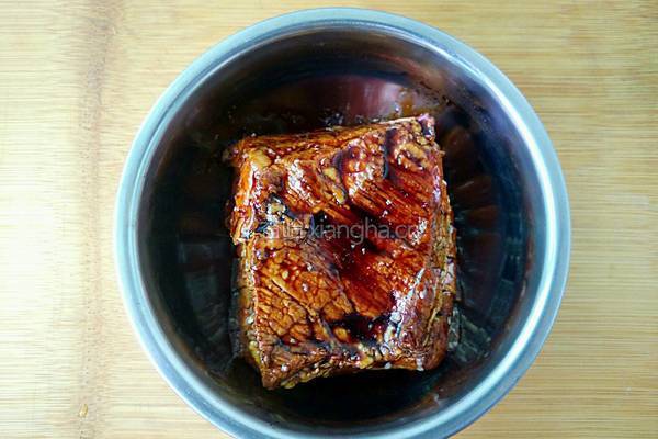 梅菜扣肉的做法图解10