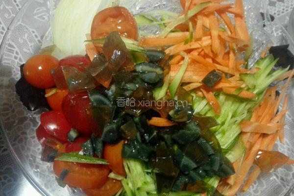 捞汁凉菜的做法图解2