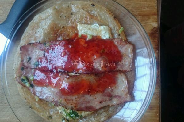 培根手抓饼的做法图解6