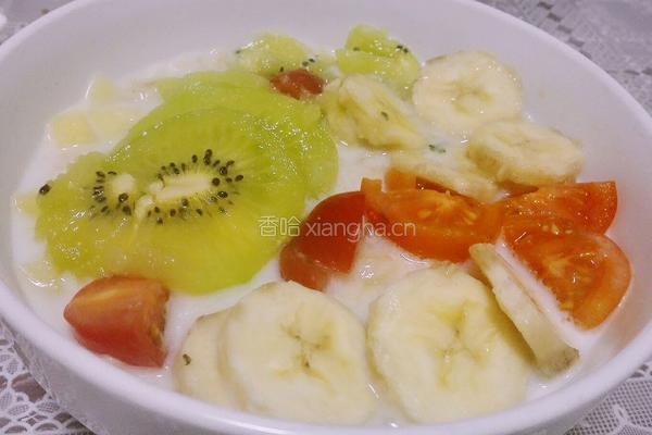 水果燕麦粥的做法图解7