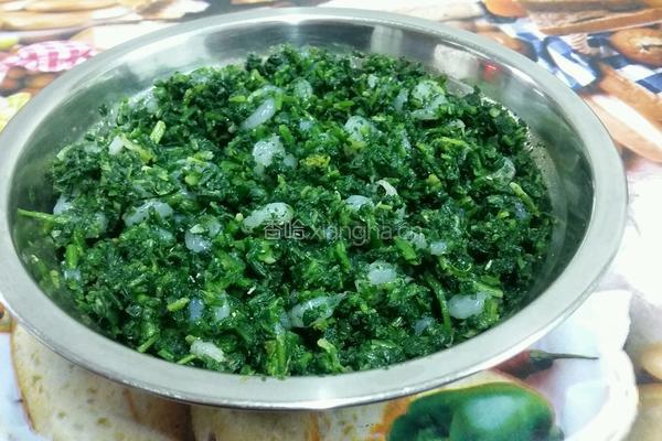 荠菜虾仁春卷（芥末味）的做法图解2