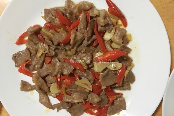辣椒炒肉