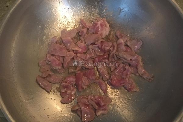 辣椒炒肉的做法图解4