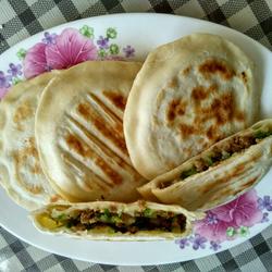 碎菜脆哨馅饼的做法[图]