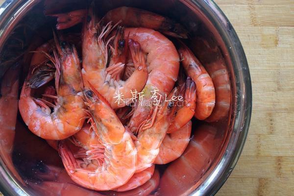 白灼青虾的做法图解9