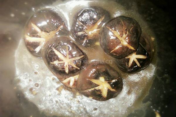 香菇油菜的做法图解8