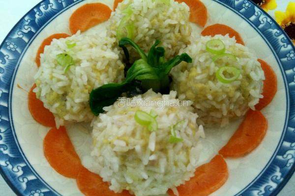 珍珠豆腐丸子的做法图解9