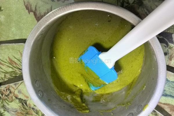 抹茶戚风蛋糕的做法图解10
