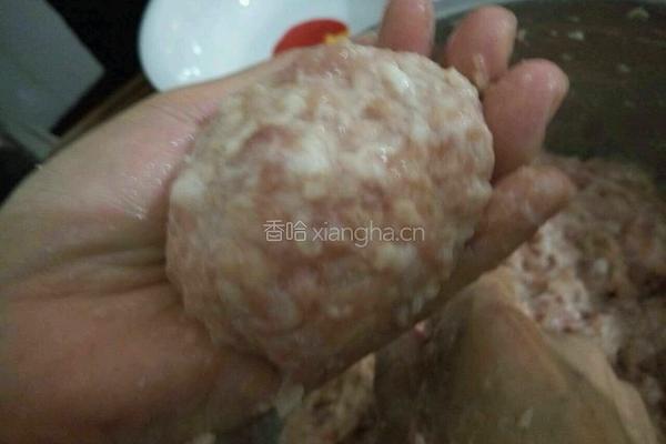 炸肉丸子的做法图解5