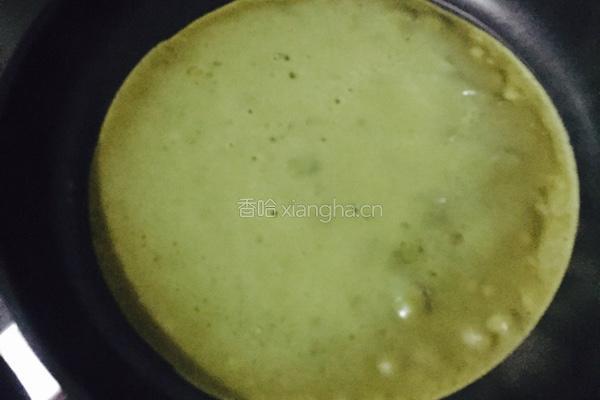 抹茶千层蛋糕的做法图解3