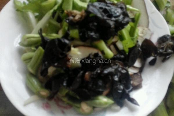 香菇炒杂蔬的做法图解1