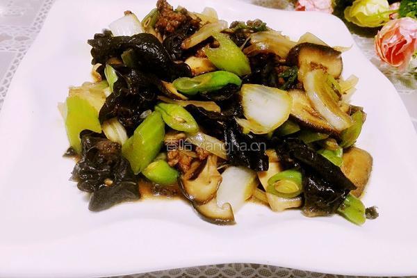 香菇炒杂蔬的做法图解6