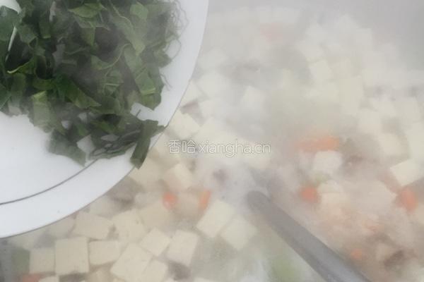 什锦豆腐汤的做法图解7