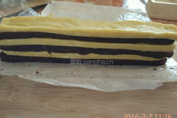 双色饼干的做法图解3